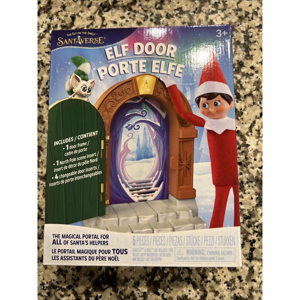 The Elf on the Shelf Elf Door Portal -The Magical Elf Portal for Santa's‎ helper